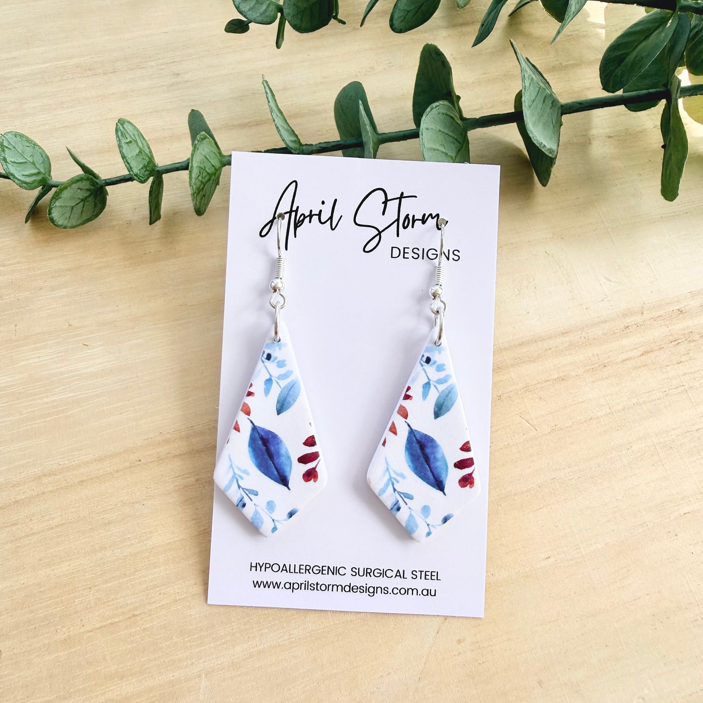 Statement Dangles - Autumn