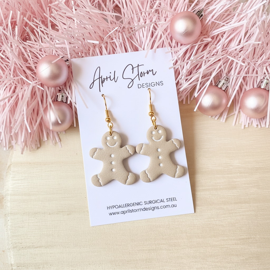 Gingerbread Dangles