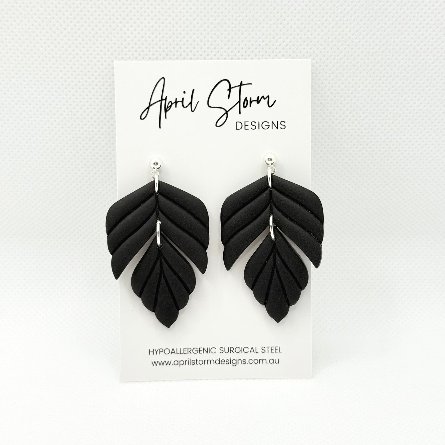 Statement Dangles - Black