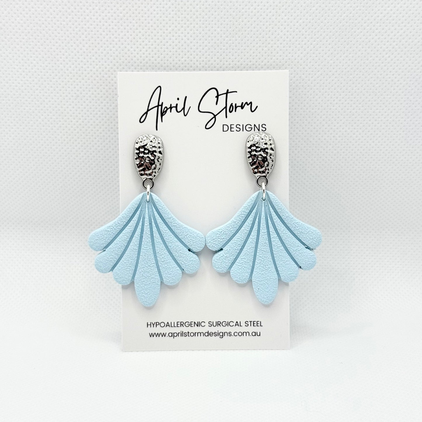 Statement Dangles - Blue