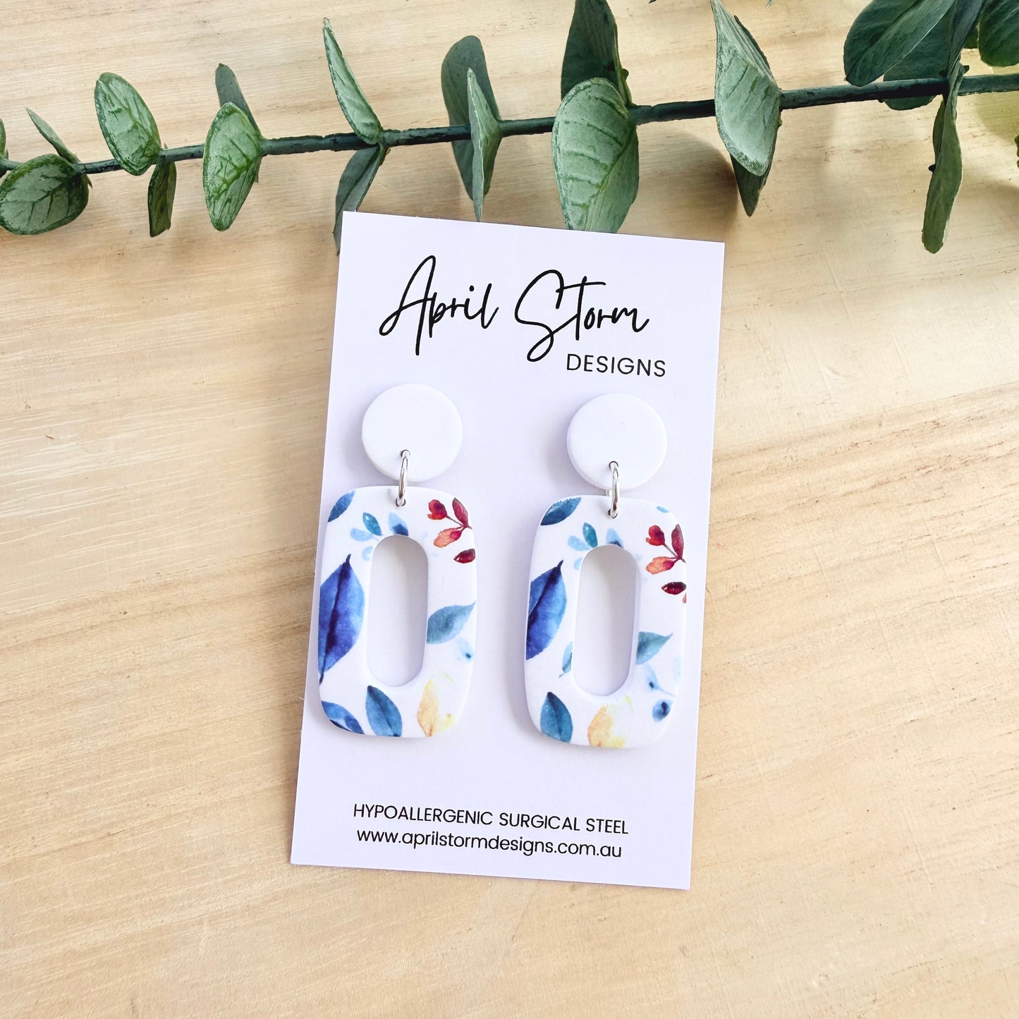 Statement Dangles - Autumn