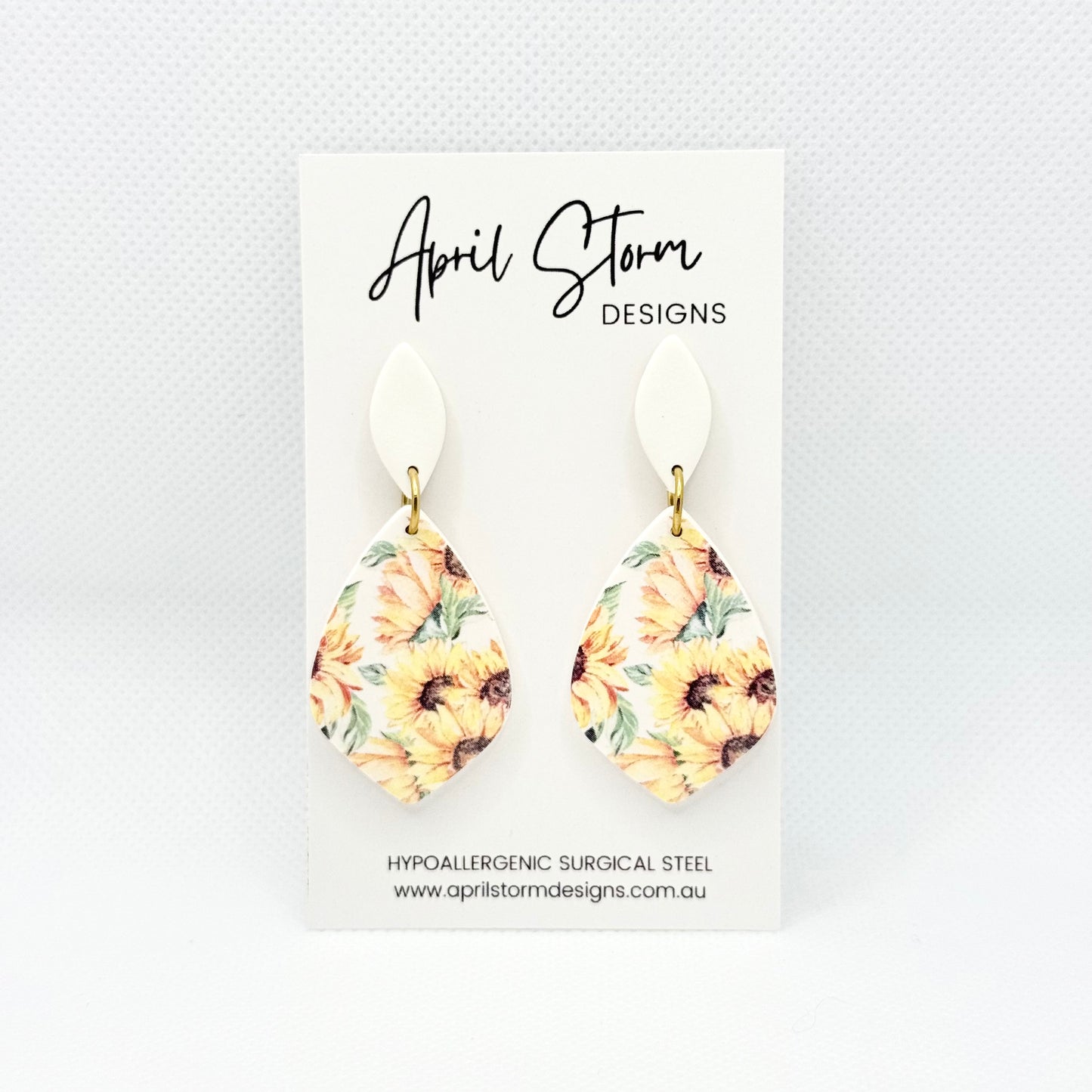 Statement Dangles - Sunflower