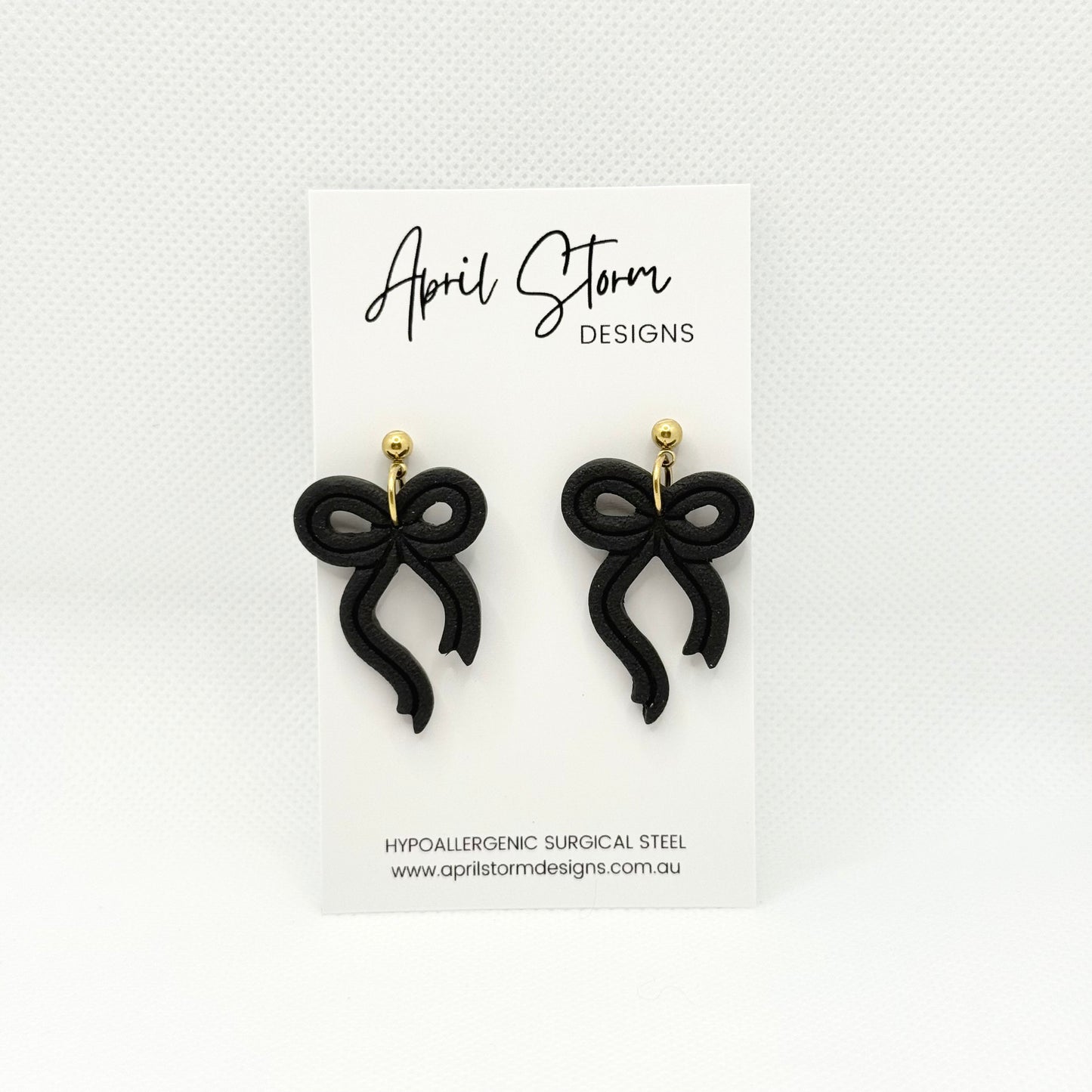Statement Dangles - Black