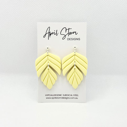 Statement Dangles - Yellow