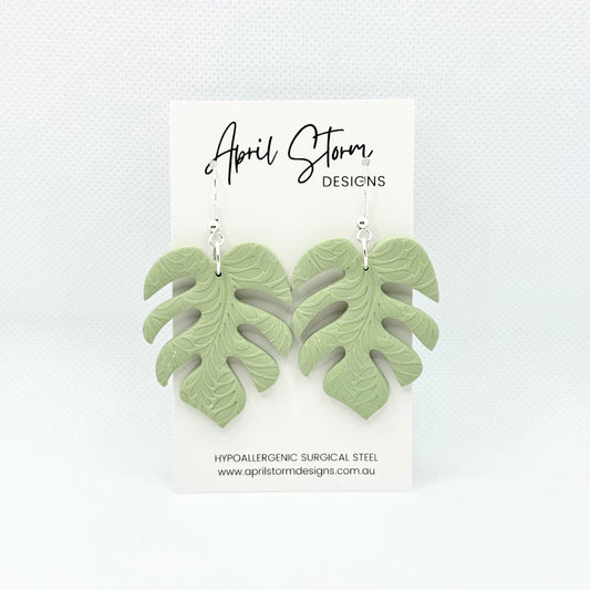 Statement Dangles - Green