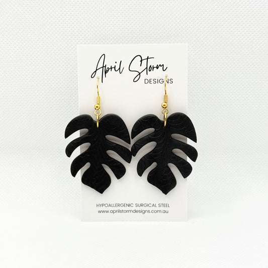 Statement Dangles - Black