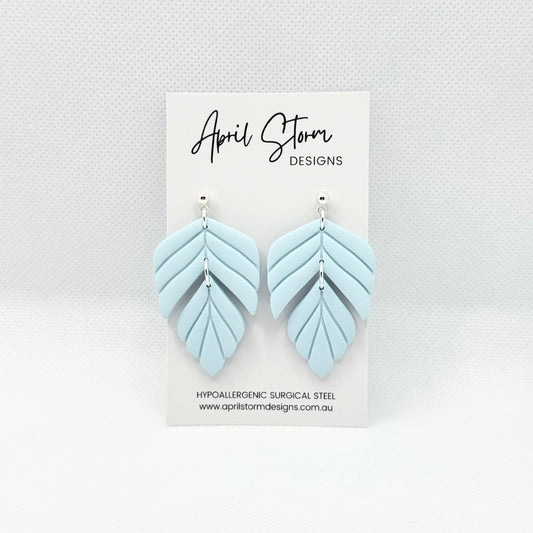 Statement Dangles - Blue