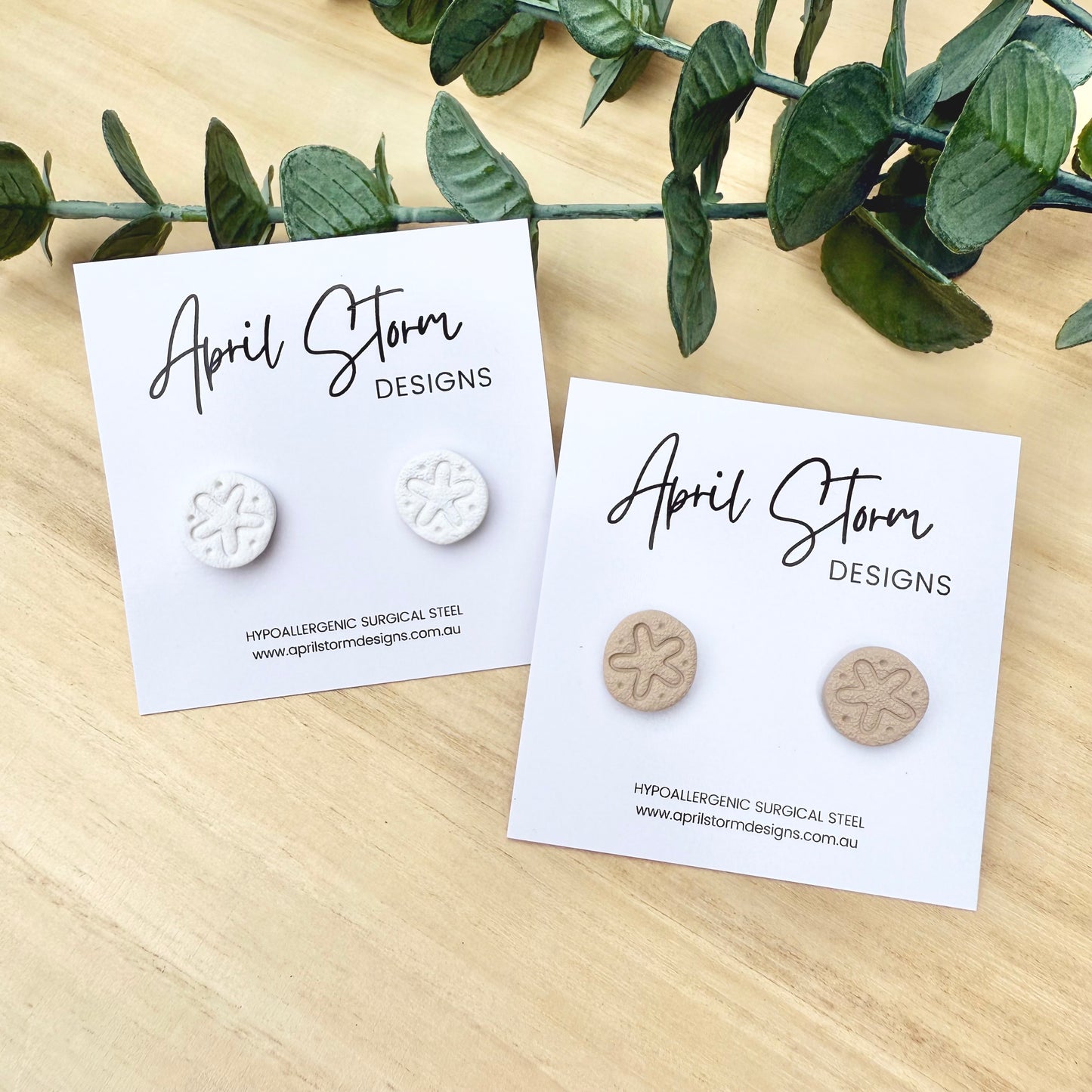 Sand Dollar Stud Earrings