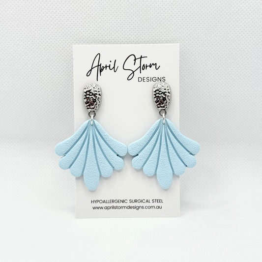 Statement Dangles - Blue