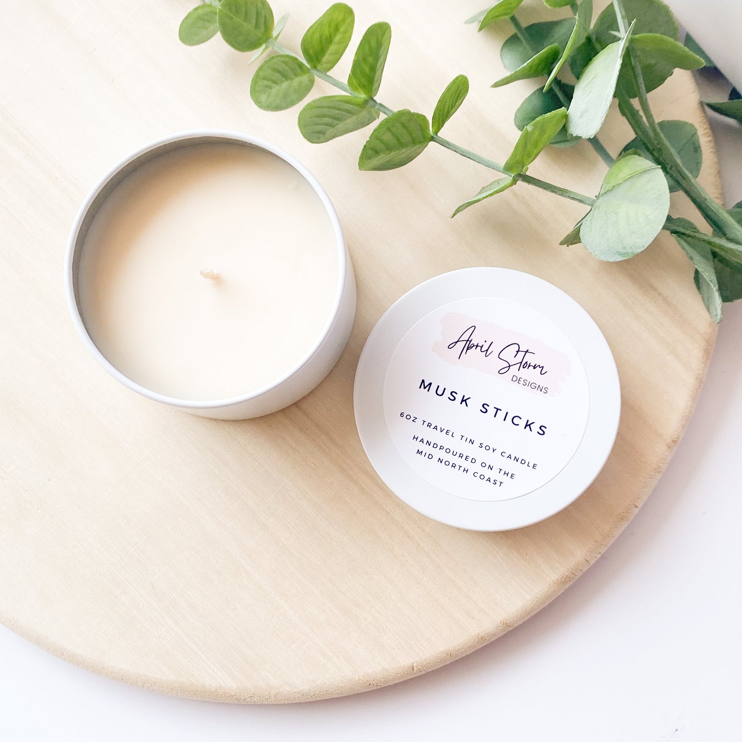 Soy Candle Tin 6oz