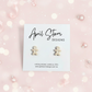 Gingerbread Stud Earrings