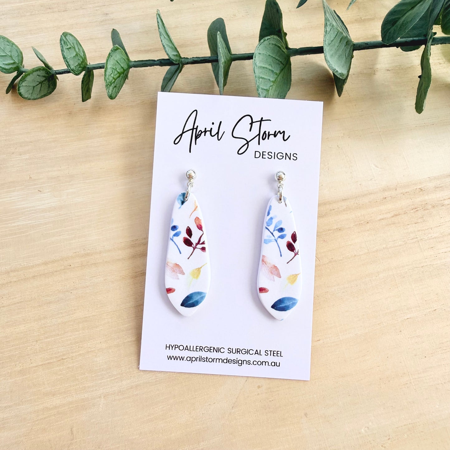 Statement Dangles - Autumn