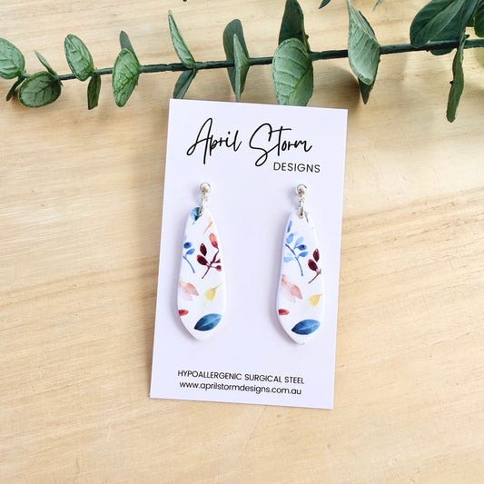 Statement Dangles - Autumn