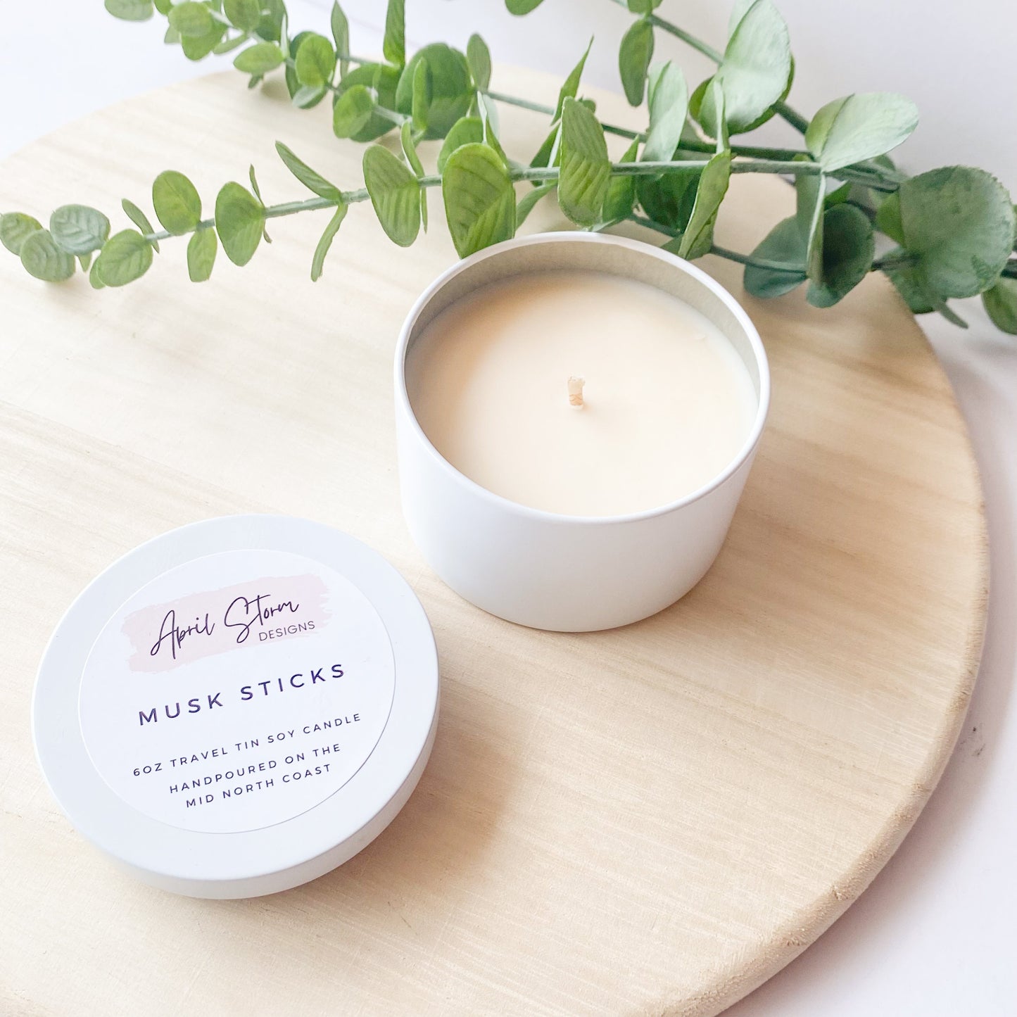 Soy Candle Tin 6oz