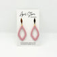 Statement Dangles - Blush Pink