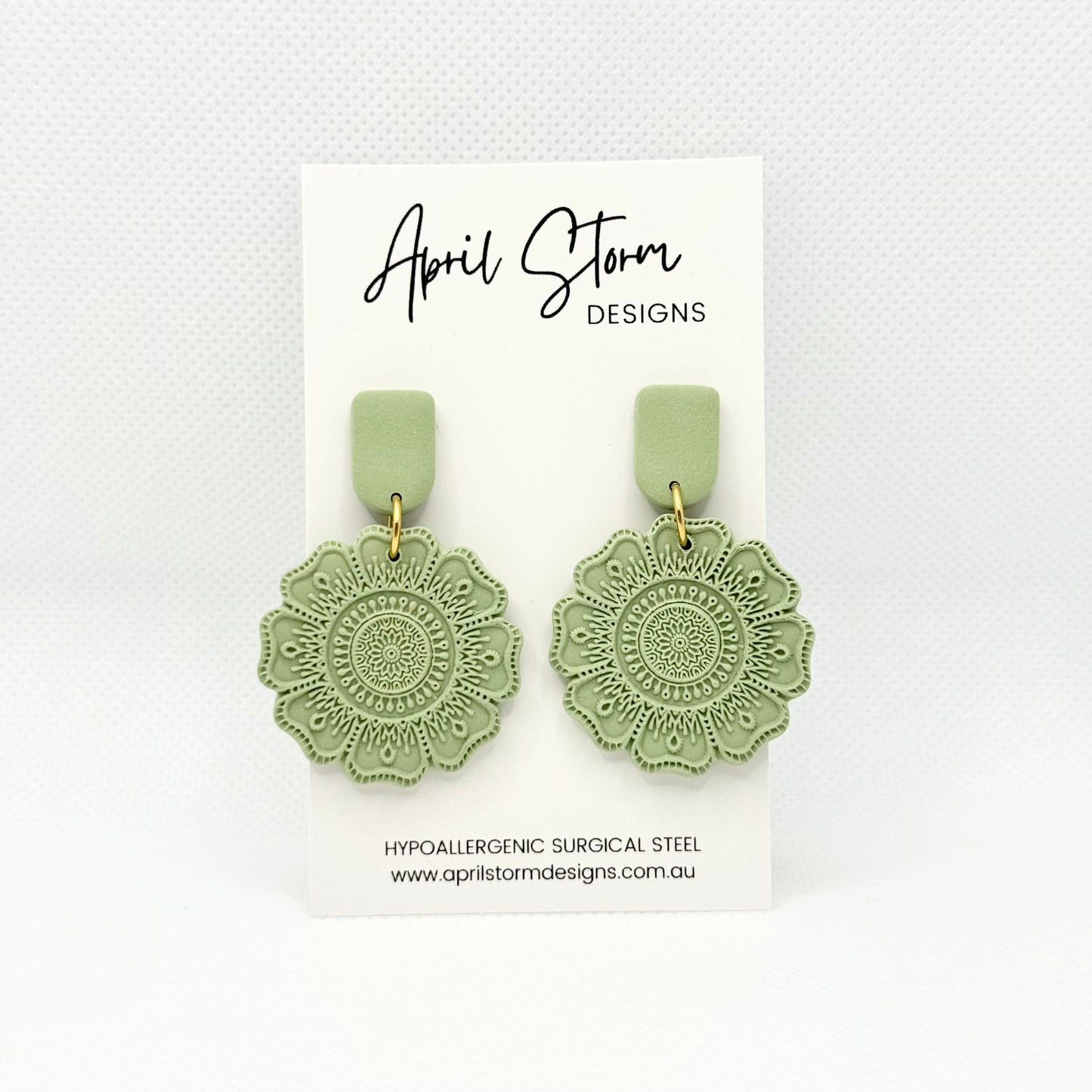 Statement Dangles - Green