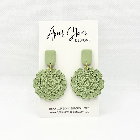 Statement Dangles - Green