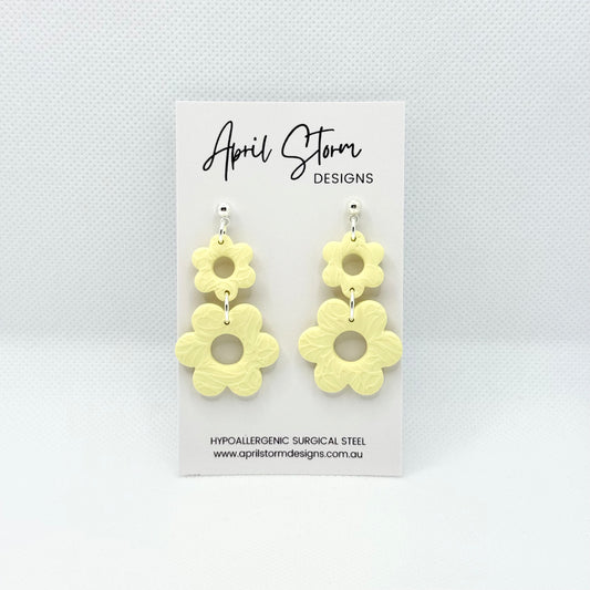 Statement Dangles - Yellow